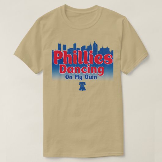 Philadelphia over mijn eigen Philadelphia-honkbal T-shirt (Design voorkant)