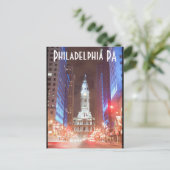 Philadelphia PA Briefkaart (Staand voorkant)