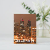 Philadelphia PA Briefkaart (Staand voorkant)
