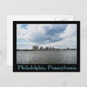 Philadelphia, PA Briefkaart (Voorkant / Achterkant)