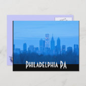 Philadelphia PA Briefkaart (Voorkant / Achterkant)
