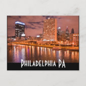 Philadelphia PA Briefkaart (Voorkant)