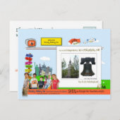 Philadelphia, PA Briefkaart (Voorkant / Achterkant)