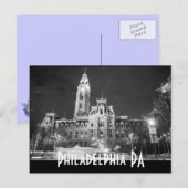 Philadelphia PA Briefkaart (Voorkant / Achterkant)