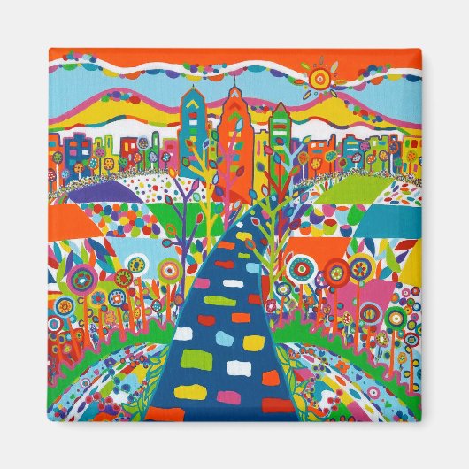 Philadelphia, PA Magnets Magneet (Voorkant)