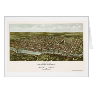 Philadelphia, PA Panoramic Map - 1907