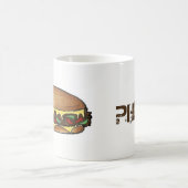 Philadelphia PA Philly Cheese Steak Sandwich Food Koffiemok (Center)