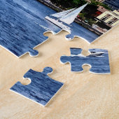 Philadelphia Pa Silhouette Legpuzzel (Zijkant)