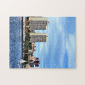 Philadelphia Pa Silhouette Legpuzzel (Horizontaal)