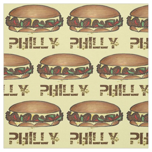 Philadelphia PA Stof (Swatch)