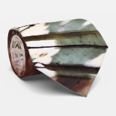 Philadelphia PA - Street in Society Hill Stropdas (Opgerold)