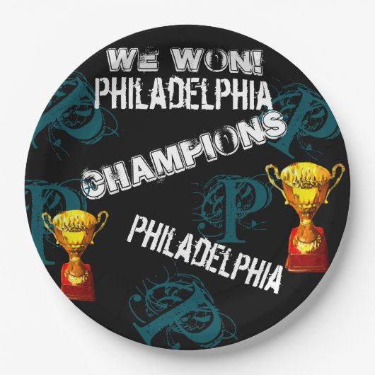 PHILADELPHIA PAPIEREN BORDJE (Voorkant)