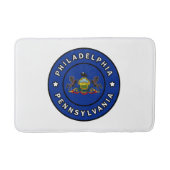 Philadelphia Pennsylvania Badmat (Voorkant)