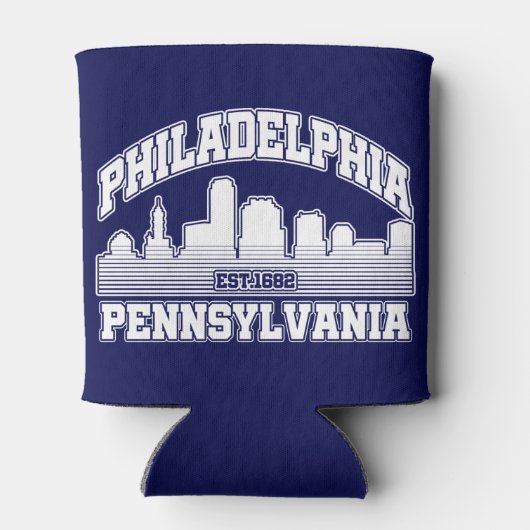 Philadelphia, Pennsylvania Blikjeskoeler (Achterkant)