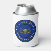 Philadelphia Pennsylvania Blikjeskoeler (Blikje Voorkant)