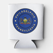 Philadelphia Pennsylvania Blikjeskoeler (Voorkant)