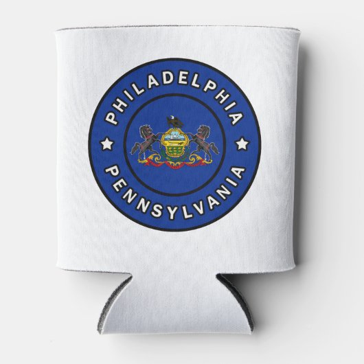 Philadelphia Pennsylvania Blikjeskoeler (Voorkant)