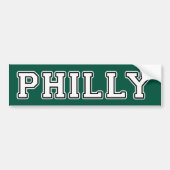 Philadelphia Pennsylvania Bumpersticker (Voorkant)