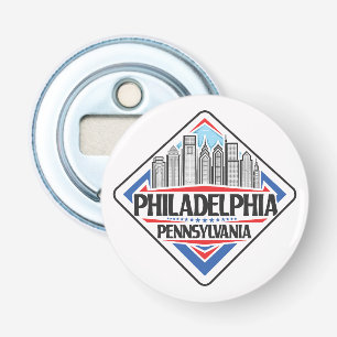 Philadelphia Pennsylvania Button Flesopener