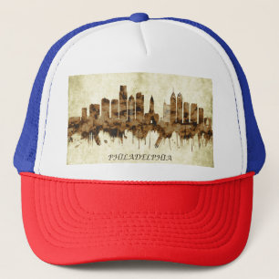 Philadelphia Pennsylvania Cityscape Trucker Pet