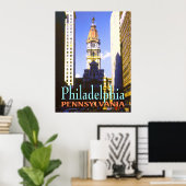 Philadelphia Pennsylvania - Fine Art Poster (Thuiskantoor)
