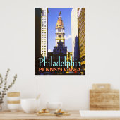 Philadelphia Pennsylvania - Fine Art Poster (Keuken)