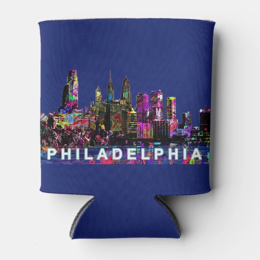 Philadelphia, Pennsylvania, graffiti Blikjeskoeler (Voorkant)