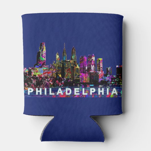 Philadelphia, Pennsylvania, graffiti Blikjeskoeler (Achterkant)