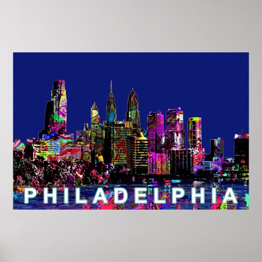 Philadelphia, Pennsylvania, graffiti Poster (Voorkant)