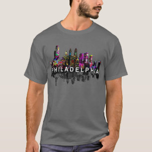 Philadelphia, Pennsylvania, graffiti T-shirt