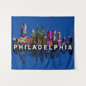 Philadelphia, Pennsylvania, graffiti Tapestry Wandkleed (Voorkant (horizontaal))