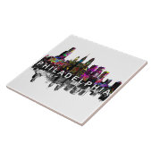 Philadelphia, Pennsylvania, graffiti Tegeltje (Zijkant)