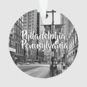 Philadelphia, Pennsylvania Keepomwille Souvenir Ornament (achterkant)