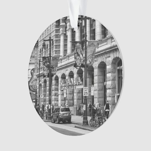 Philadelphia, Pennsylvania Keepomwille Souvenir Ornament (voorkant)