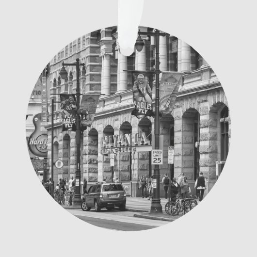 Philadelphia, Pennsylvania Keepomwille Souvenir Ornament (voorkant)