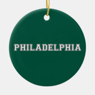 Philadelphia Pennsylvania Keramisch Ornament