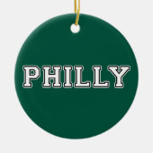 Philadelphia Pennsylvania Keramisch Ornament (Voorkant)
