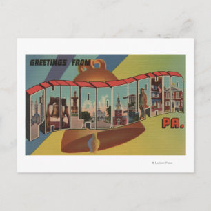 Philadelphia, Pennsylvania (Liberty Bell) Briefkaart