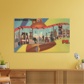 Philadelphia, Pennsylvania (Liberty Bell) Canvas Afdruk (Insitu (Woonkamer))