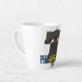 Philadelphia Pennsylvania Liberty Bell Latte Mok (Linkerhoek)