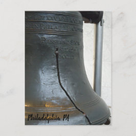 Philadelphia Pennsylvania Liberty Bell Souvenir Briefkaart