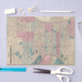 Philadelphia, Pennsylvania Map Tissuepapier (Craft)