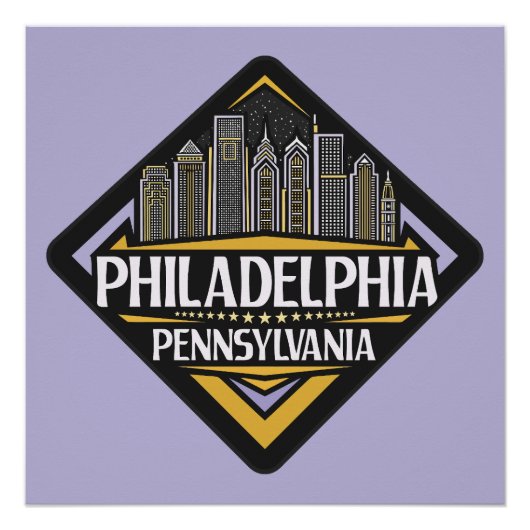 Philadelphia Pennsylvania Perfect Poster (Voorkant)