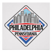 Philadelphia Pennsylvania Perfect Poster (Voorkant)