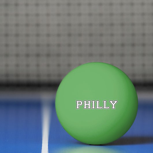 Philadelphia Pennsylvania Pingpongbal (Net)