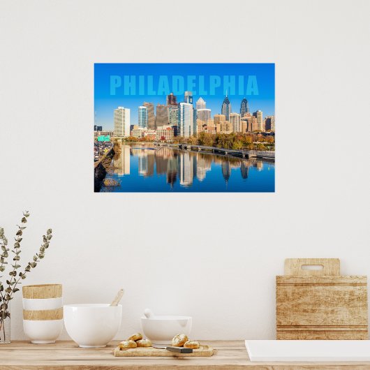 Philadelphia Pennsylvania Poster (Keuken)