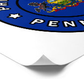 Philadelphia Pennsylvania Poster (Hoek)