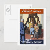 Philadelphia Pennsylvania Railroad Briefkaart (Voorkant / Achterkant)