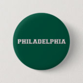 Philadelphia Pennsylvania Ronde Button 5,7 Cm (Voorkant)