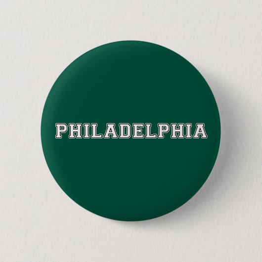 Philadelphia Pennsylvania Ronde Button 5,7 Cm (Voorkant)